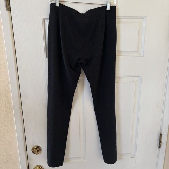 Eileen Fisher Womens Melanged Viscose Stretch Ponte Pant S Minimalist Comfy City - Picture 5 of 9